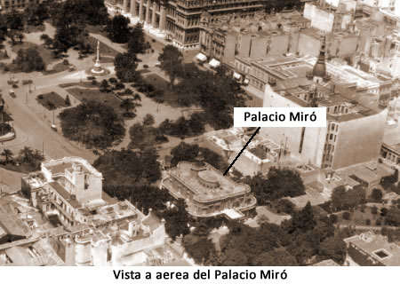 vista aerea del palacio miro